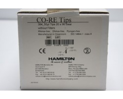 New in Box Hamilton CO-RE Tips 384_50ul 20x96 Tip Model 235447
